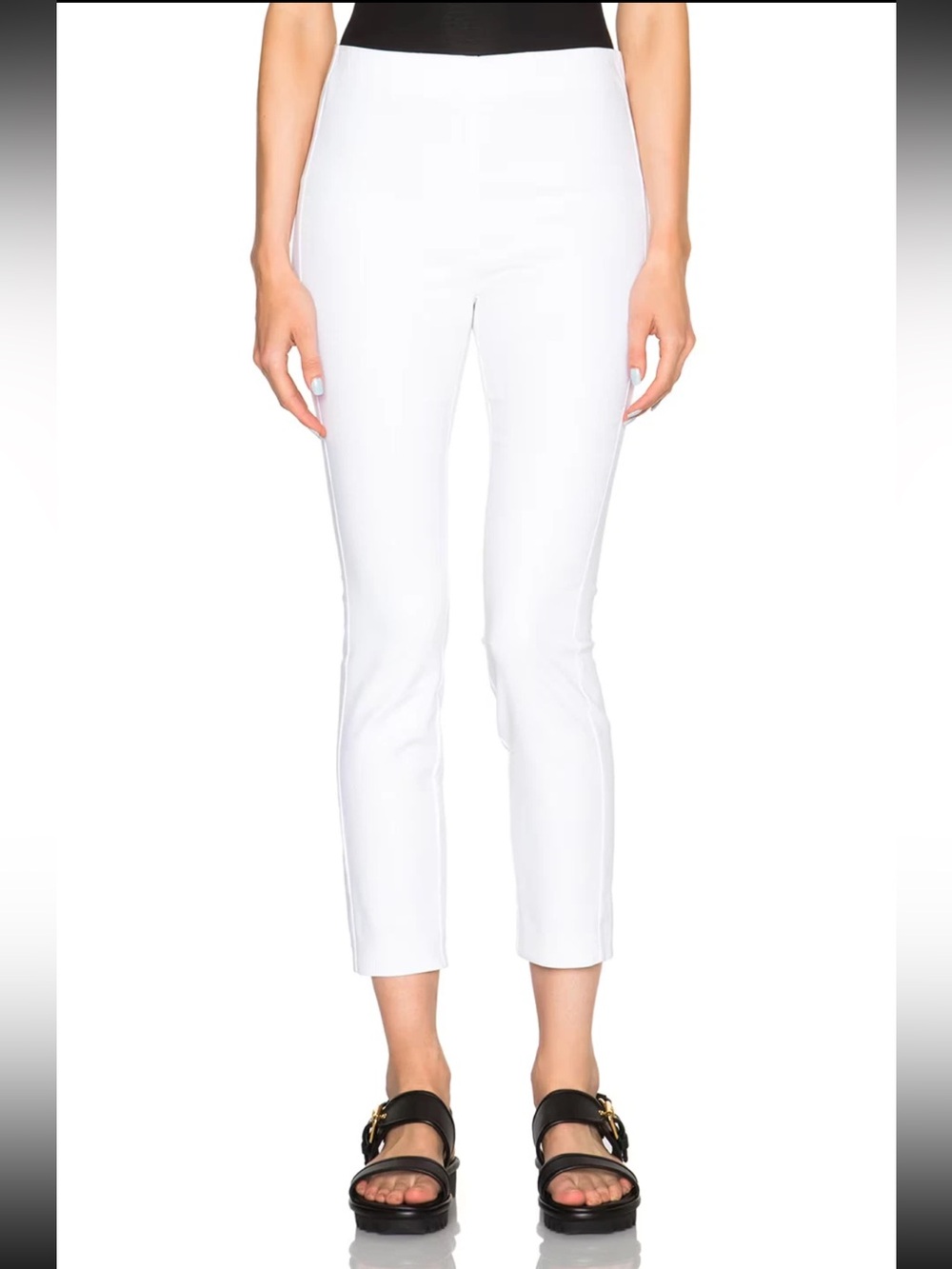 Rag & Bone Simone slim cropped cotton pants 4